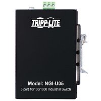 Tripplite Přepínač 5x zdroj Unmanaged Ethernet Switch, 10/100/1000Mb/s, montáž DIN / deska