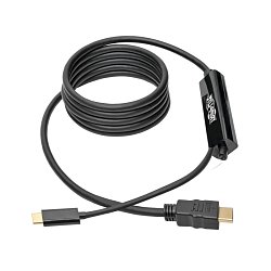 Tripplite Adaptér USB-C / HDMI (Samec/Samec), 4K, černá, 1.8m