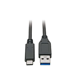 Tripplite Kabel USB-C/USB-A(Samec/Samec),USB 3.1 Gen 2(10Gb/s),USB-IF,kompat. Thunderbolt 3,0.9m