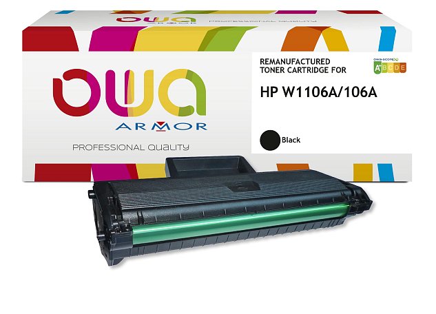 OWA Armor toner kompatibilní s HP W1106A (106A) 1000str, černá/black