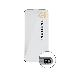 Tactical Glass Shield 5D sklo pro Apple iPhone 15 Pro Max Black