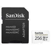 SanDisk High Endurance microSDXC 256GB + adaptér