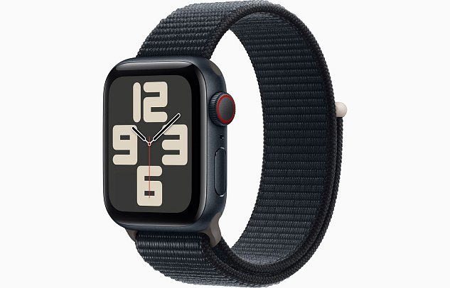 Watch SE Cell, 44mm Midnight/Midnight Sport Loop