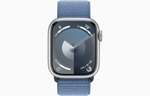 Watch S9 Cell, 41mm Silver/Winter Blue Sp.Loop