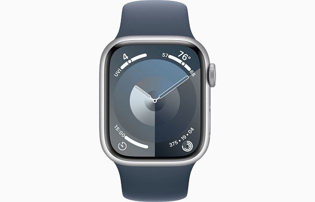 Watch S9 Cell, 45mm Silver/St.Blue SB - S/M