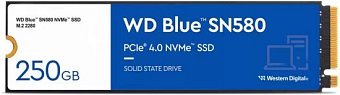 SSD 250GB WD Blue SN580 NVMe M.2 PCIe Gen4 2280