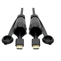 Tripplite Kabel HDMI vysokorychlostní + Ethernet, 4K, odolný IP68 (Samec/Samec), černá, 1.83m