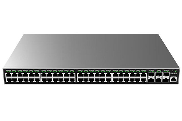 Grandstream GWN7806 Layer 2+ Managed Network Switch, 48 portů / 6 SFP+