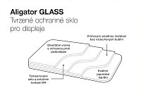 Aligator tvrzené sklo GLASS Aligator RX850