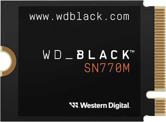 SSD 1TB WD_BLACK SN770M NVM PCIe Gen4 2230
