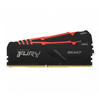 32GB DDR4-3200MHz CL16 x8 FURY Beast RGB, 2x16GB