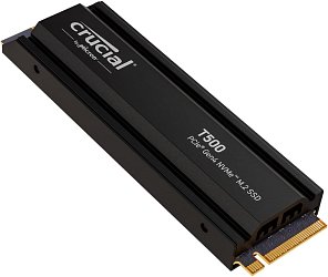 Crucial T500 1TB PCIe Gen4 M.2 2280SS SSD heatsink
