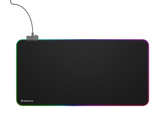 Herní podložka pod myš s RGB podsvícením Genesis BORON 500 XXL, 800x400mm