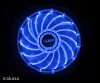 přídavný ventilátor Akasa Vegas LED 12 cm modrá