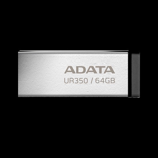 ADATA UR350/64GB/USB 3.2/USB-A/Černá