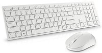 Dell set klávesnice+myš, KM5221W, bezdrát.,US bílá