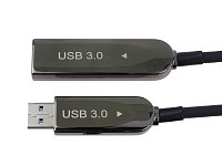 PremiumCord USB 3.0 + 2.0 AOC kabel A/M - A/F 15m