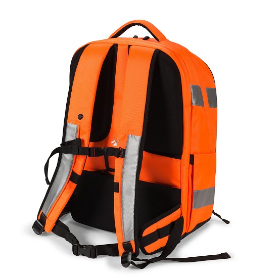 DICOTA batoh HI-VIS 32-38 litrů, oranžový