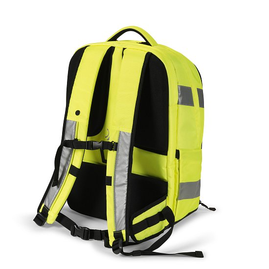 DICOTA batoh HI-VIS 32-38 litrů, žlutý