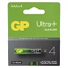 GP Alkalická baterie ULTRA PLUS AAA (LR03)- 4ks