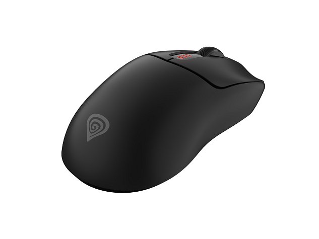 Genesis herní myš ZIRCON 500/Herní/Optická/10 000DPI/Bezdrátová USB + Bluetooth/Černá
