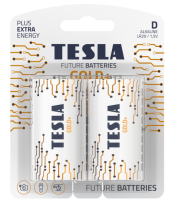 TESLA - baterie D GOLD+, 2 ks, LR20