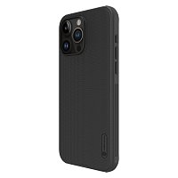 Nillkin Super Frosted PRO Magnetic Zadní Kryt pro Apple iPhone 15 Pro Max Black