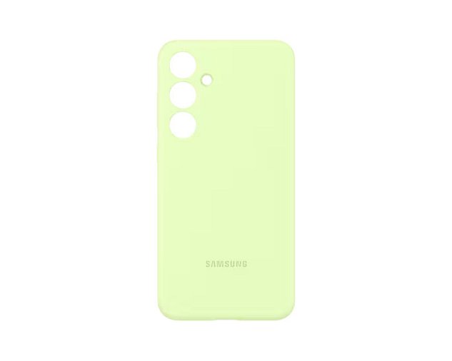 Samsung Silikonový zadní kryt S24+ Light Green