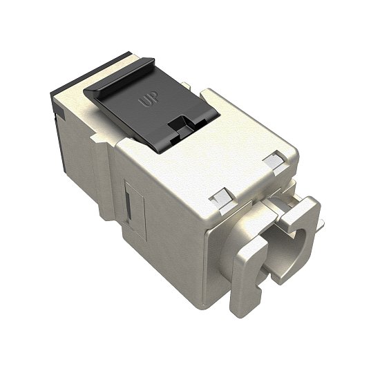 Keystone Solarix CAT5E STP RJ45 černý pro kleště, 24ks