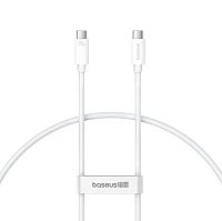 Baseus Superior Series 2 Fast Charging Datový Kabel USB-C - USB-C 240W 1m Moon White