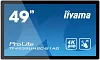 49" iiyama TF4939UHSC-B1AG: IPS, 4K, capacitive, 15P, 500cd/m2, VGA, HDMI, DP, 24/7, IP54, černý