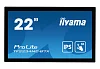 22" iiyama TF2234MC-B7X: IPS, FullHD, capacitive, 10P, 350cd/m2, VGA, DP, HDMI, IP65, černý