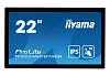 22" iiyama TF2234MC-B7AGB: IPS, FullHD, capacitive, 10P, 350cd/m2, VGA, HDMI, DP, IP65, černý