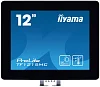 12" iiyama TF1215MC-B1: IPS, XGA, capacitive, 10P, 540cd/m2, VGA, DP, HDMI, IP65, Ball Drop, černý