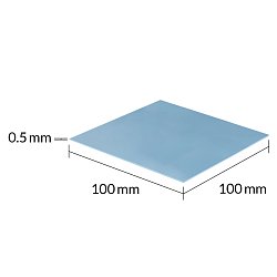 ARCTIC Thermal pad TP-3 100x100mm, 0.5mm (Premium)