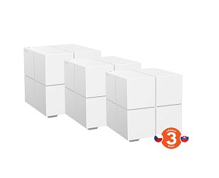 Tenda Nova MW6 (3-pack) WiFi AC1200 Mesh Gigabit system, MU-MIMO, 6x GLAN/GWAN, SMART CZ aplikace