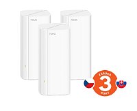 Tenda Nova MX12 (3-pack) WiFi6 AX3000 Mesh Gigabit system, 9xGLAN/GWAN, WPA3, VPN, SMART CZ aplikace