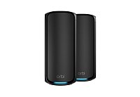 NETGEAR ORBI9 QB WIFI7 2P 1Y ARMOR BLK BNDL