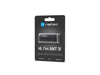 Natec ALL in One čtečka karet MINI ANT USB 2.0, M2/microSD/MMC/Ms/RS-MMC/SD/T-Flash