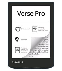 E-book POCKETBOOK 634 Verse Pro Azure, modrý