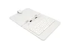 AAIREN AiTab Leather Case 2 with USB Keyboard 8" WHITE (CZ/SK/DE/UK/US.. layout)