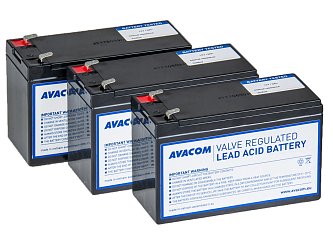 AVACOM AVA-RBP03-12090-KIT - baterie pro CyberPower, EATON, Effekta, Legrand