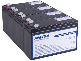 Bateriový kit AVACOM AVA-RBC116-KIT náhrada pro renovaci RBC116 - baterie pro UPS (4ks baterií)