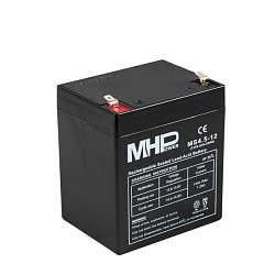 Pb akumulátor MHPower VRLA AGM 12V/4,5Ah (MS4.5-12