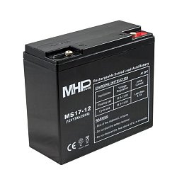 Pb akumulátor MHPower VRLA AGM 12V/17Ah (MS17-12)