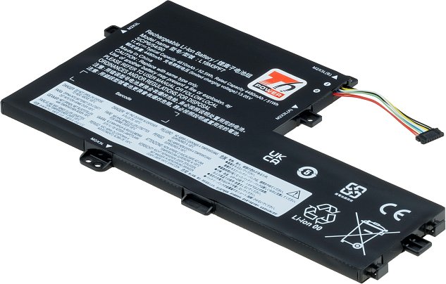 Baterie T6 Power Lenovo IdeaPad C340-15IWL, S340-14IML, S340-14IML, 4610mAh, 52,5Wh, 3cell, Li-poly