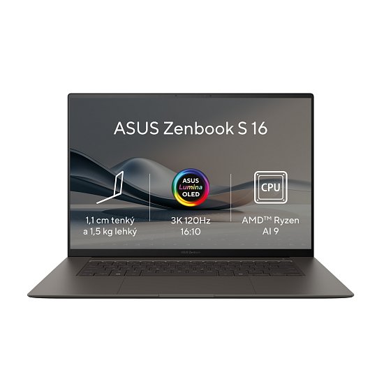 ASUS Zenbook S 16 OLED/UM5606WA/AI9-HX370/16