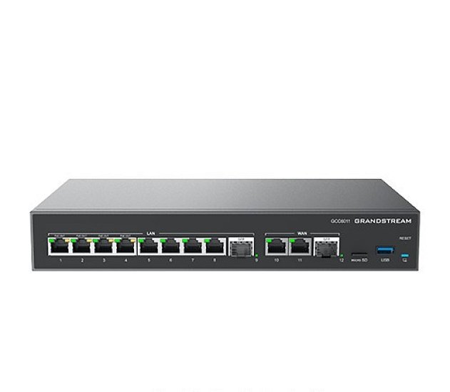 Grandstream GCC6011 all-in-one řešení (VPN router, NGFW, PoE switch a IP PBX)