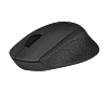 Logitech M280/Ergonomická/Optická/Pro praváky/1 000 DPI/Bezdrátová USB/Černá