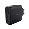 TRUST MAXO 65W 2P USB-C CHARGER BLK